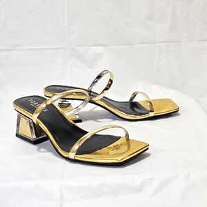 Torgeis Women's Peace Lily Sandals, US 6, Gold